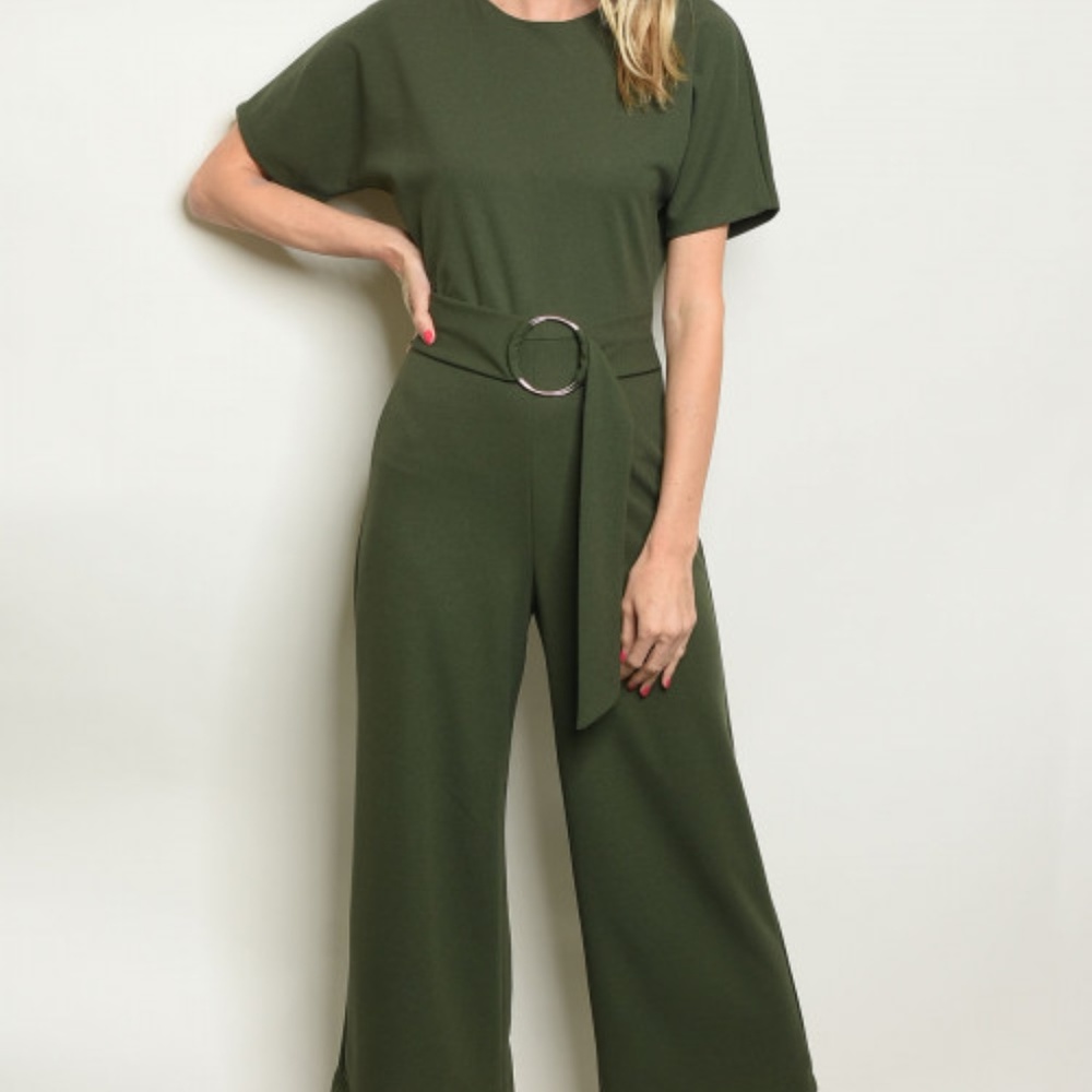 OLIVE JUMPSUIT